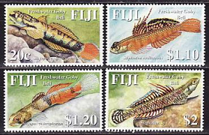 Фиджи, 2007, Глубоководные рыбы, 4 марки